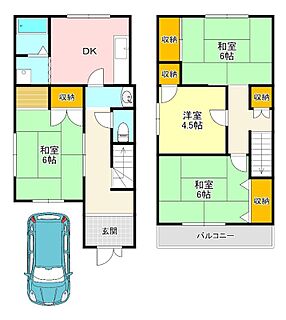 間取り：227100156760