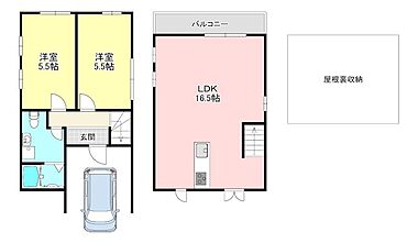 間取り：227101164275