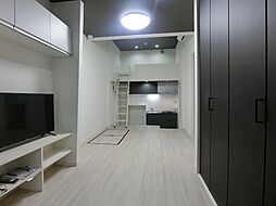 あんしん丈六08-1071 1階ワンルームのリビング/ダイニング