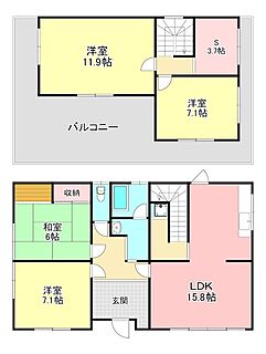 間取り：227103603591