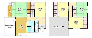 間取り：227104591036