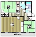レインボーマンション4階5.2万円