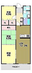 パストラル和泉 3LDKの間取図画像