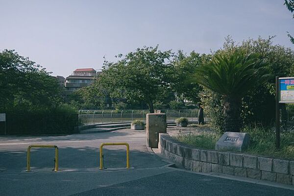 万代池公園 徒歩4分。 310m