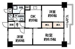 間取図画像 3DK