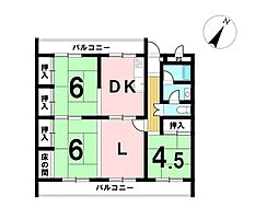 間取図画像 3LDK