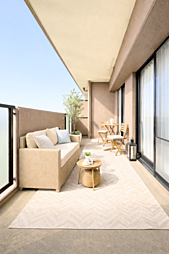 ライオンズマンション平手:バルコニー