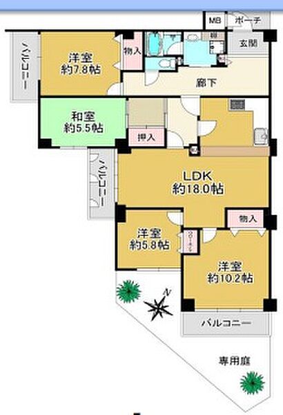 間取り：328000688035