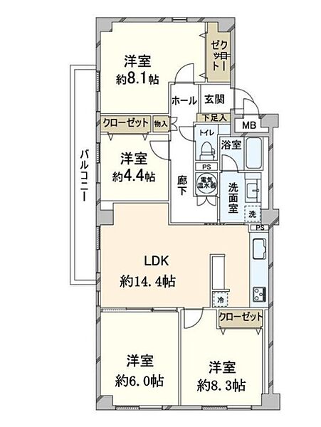 間取り：328000687696
