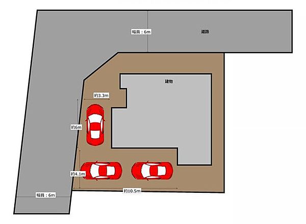 【リフォーム済】駐車3台可能です。