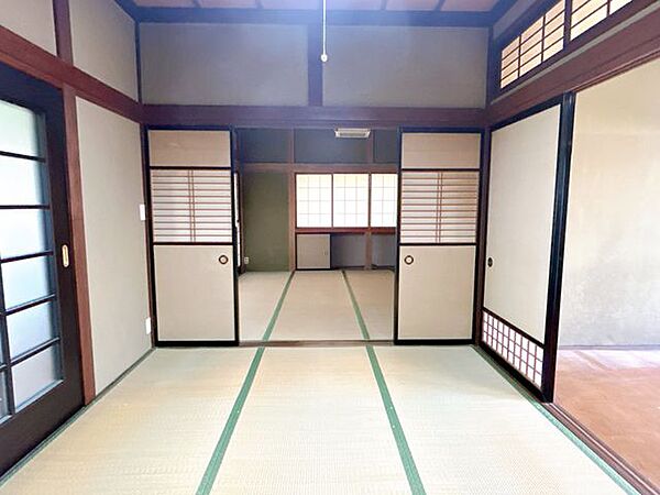 1階6帖の和室の写真です