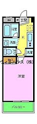 ソフィアコート 1Kの間取図画像