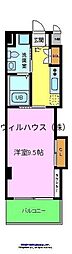 NOUVELLEVIE 1Kの間取図画像