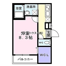 フジパレス堺百舌鳥梅北 1Kの間取図画像