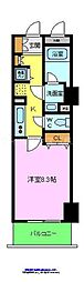 セントラル堺東 1Kの間取図画像