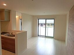 ホーク宮苑 1階2LDKのリビング/ダイニング