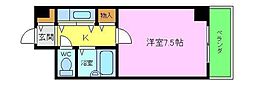 間取図画像 1K