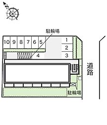 レオパレス中百舌鳥 1階1Kの室内