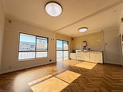 浅香山住宅22棟 4階3DKのリビング/ダイニング