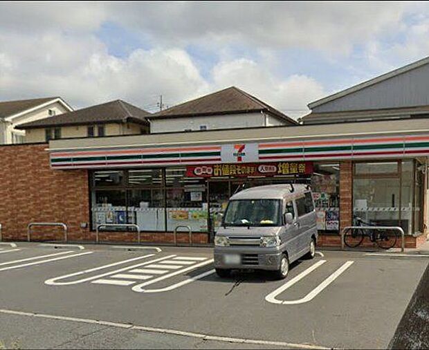 「セブンイレブン四街道めいわ2丁目店」まで670m (徒歩9分)急な買い物はもちろん、ATM利用や公共料金の支払いなどにご利用いただけます。