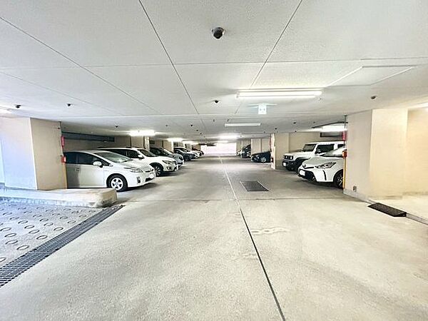 【駐車場】ファミリーカーも悠々駐車できるスペースです。お車好きにはたまらないですね！