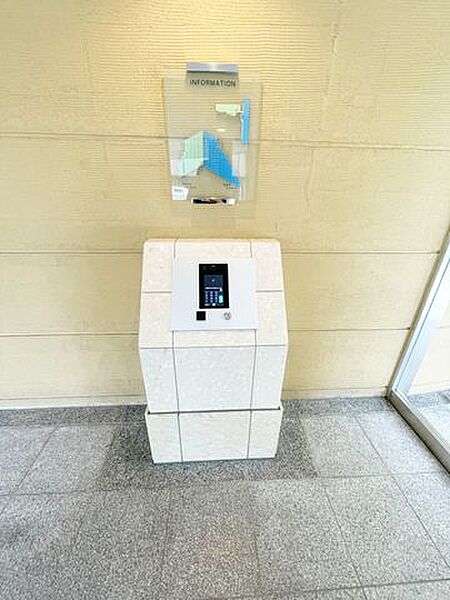 【オートロック】安心のオートロック完備。セキュリティ充実のマンションです。
