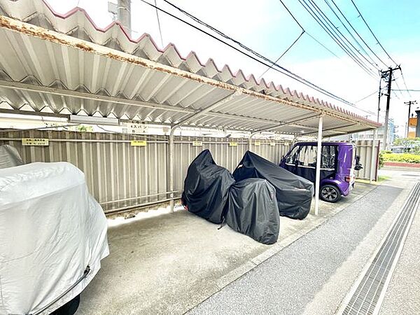 【バイク置場】バイク好きに嬉しい、安心の専用スペース♪