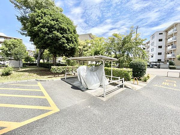 【バイク置場】バイク好きに嬉しい、安心の専用スペース♪