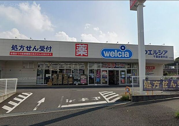 「ウエルシア千葉加曽利店」まで860m (徒歩11分)医薬品から日用品まで揃う、日常の買い物にも便利です。