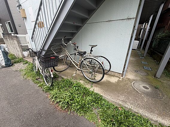 駐輪スペースは...