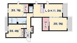 間取図画像 3LDK