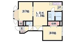 NKヒルズ2 1階
