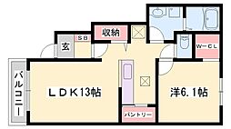 プロムナードコルヌスフロリダIII 1階/-
