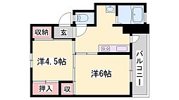 ビレッジハウス小坂 5階/-