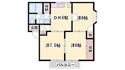 ハイツ渚 1階/-