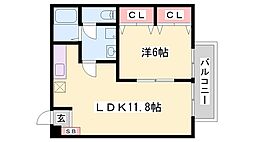 エル・ガーデンＡ 1階/-