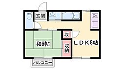 ハイツ千年藤 2階/-
