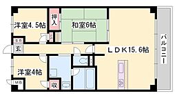 メゾンヨコハマ 3LDKの間取図画像