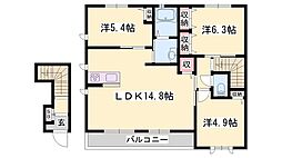 カンパーニュ 2階