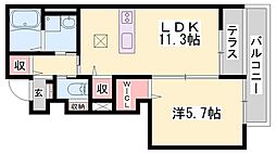 ヴェルジュール佐土 1階/-