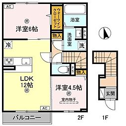 ルグラン亀山 1階/-