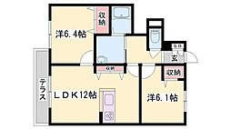 カーザ　ボニータ 1階/-