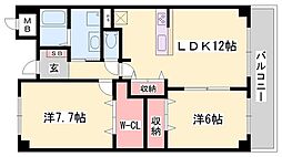 ラフォーレ広畑 2階