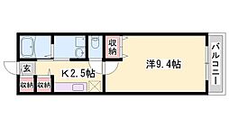 間取図画像 1K