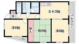 間取図画像 3DK