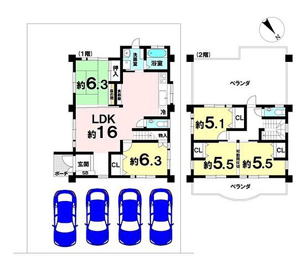 間取り：347000065577