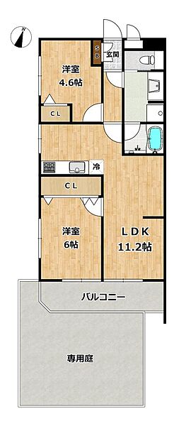 間取り：328000683654