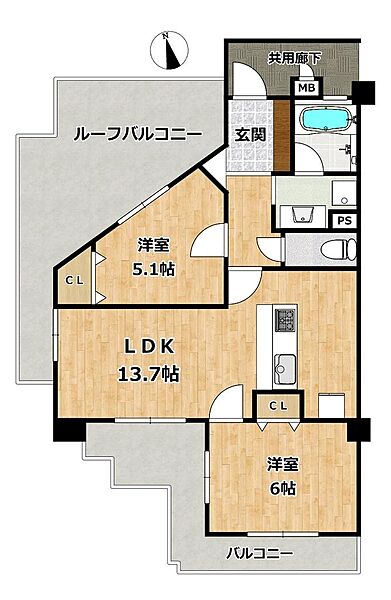 間取り：328000689552
