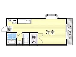 間取図画像 ワンルーム
