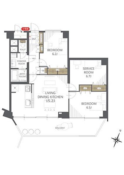 apartment 北海道札幌市北区北二十九条西4丁目2-1
地図を見る
